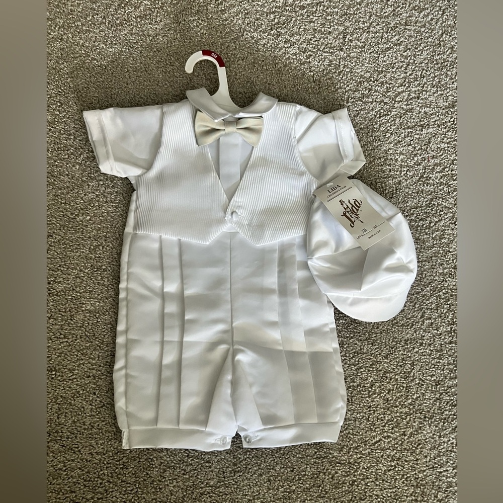 Baby tux oneies